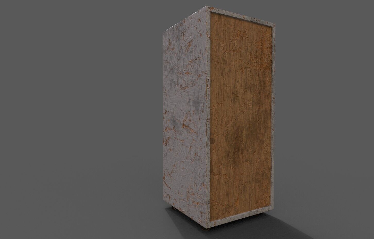 Set Old Modern Furniture 3D Model Low-poly 3D model_23