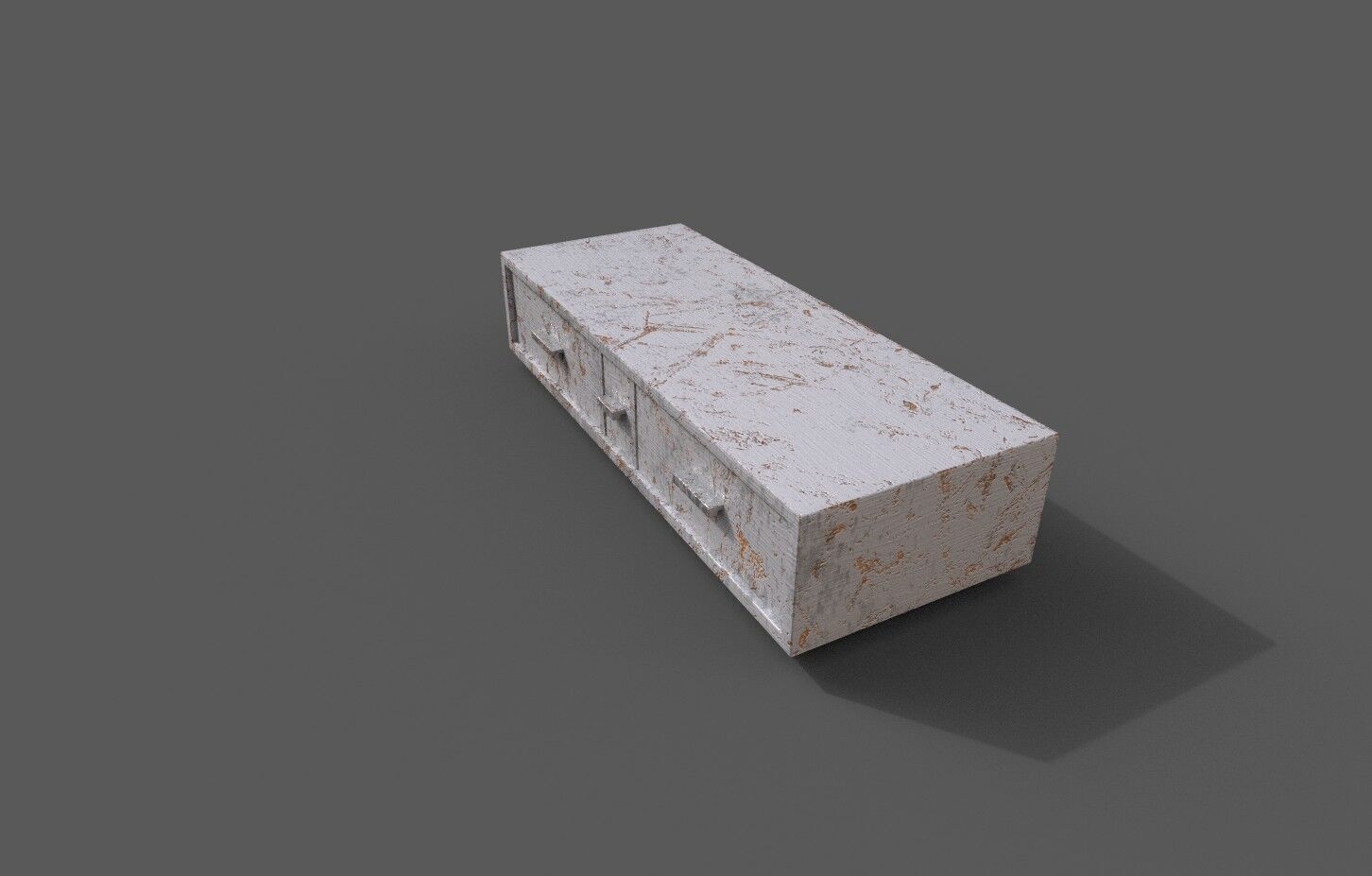 Set Old Modern Furniture 3D Model Low-poly 3D model_40