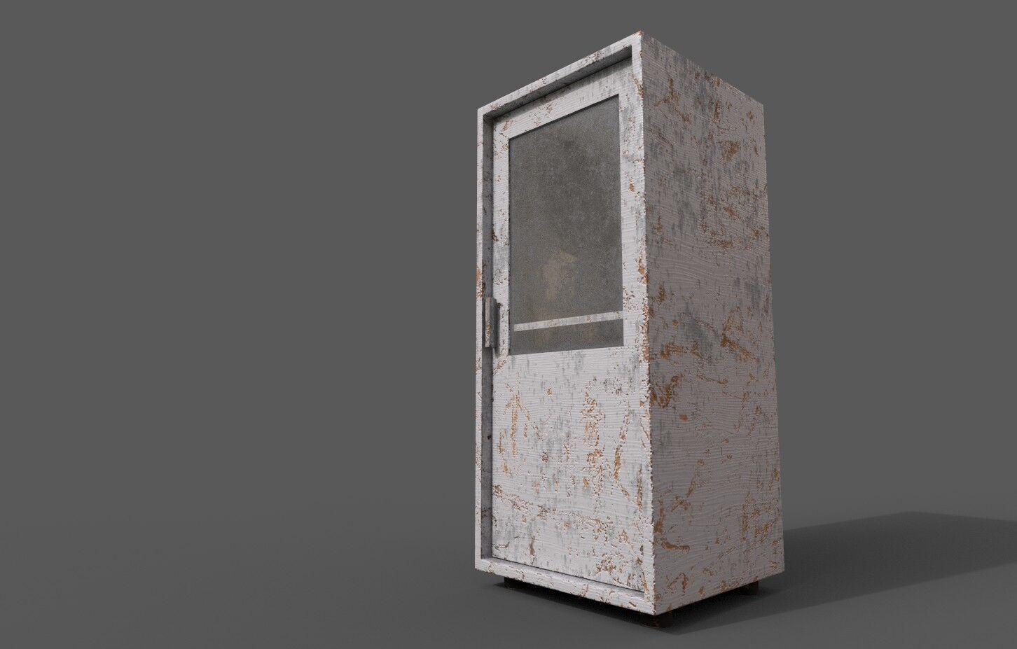 Set Old Modern Furniture 3D Model Low-poly 3D model_18