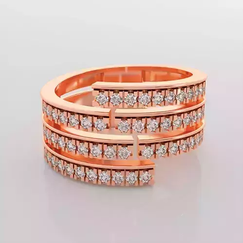 Wire diamond ring 3dm stl render detail 3D print model Wire diamond ring 3dm stl render detail 3D print model