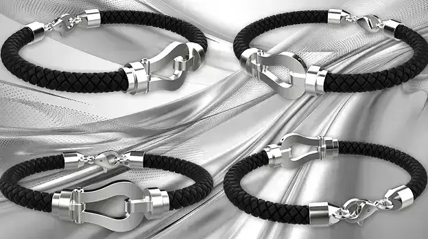 Man bracelet model 1327 3D print model