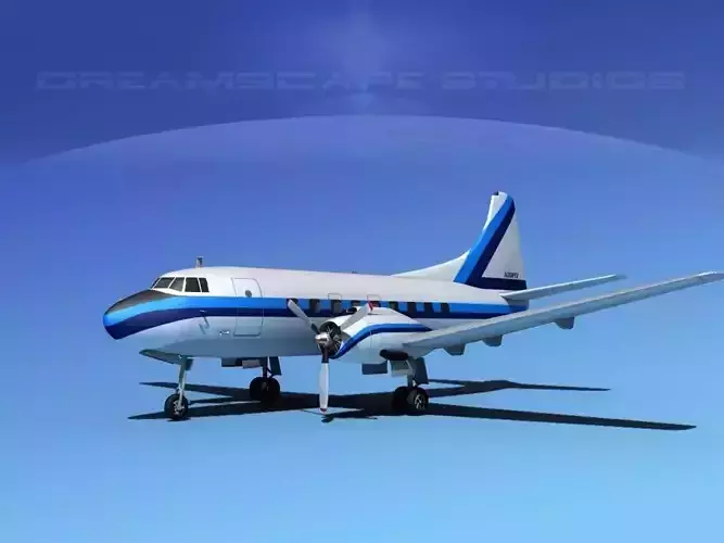 Martin 202 Executive 1 3D model