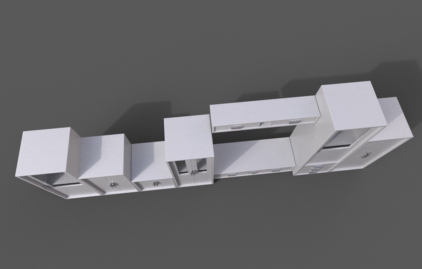 Mega Pack Modern Furniture 3D Model Low-poly 3D model_13