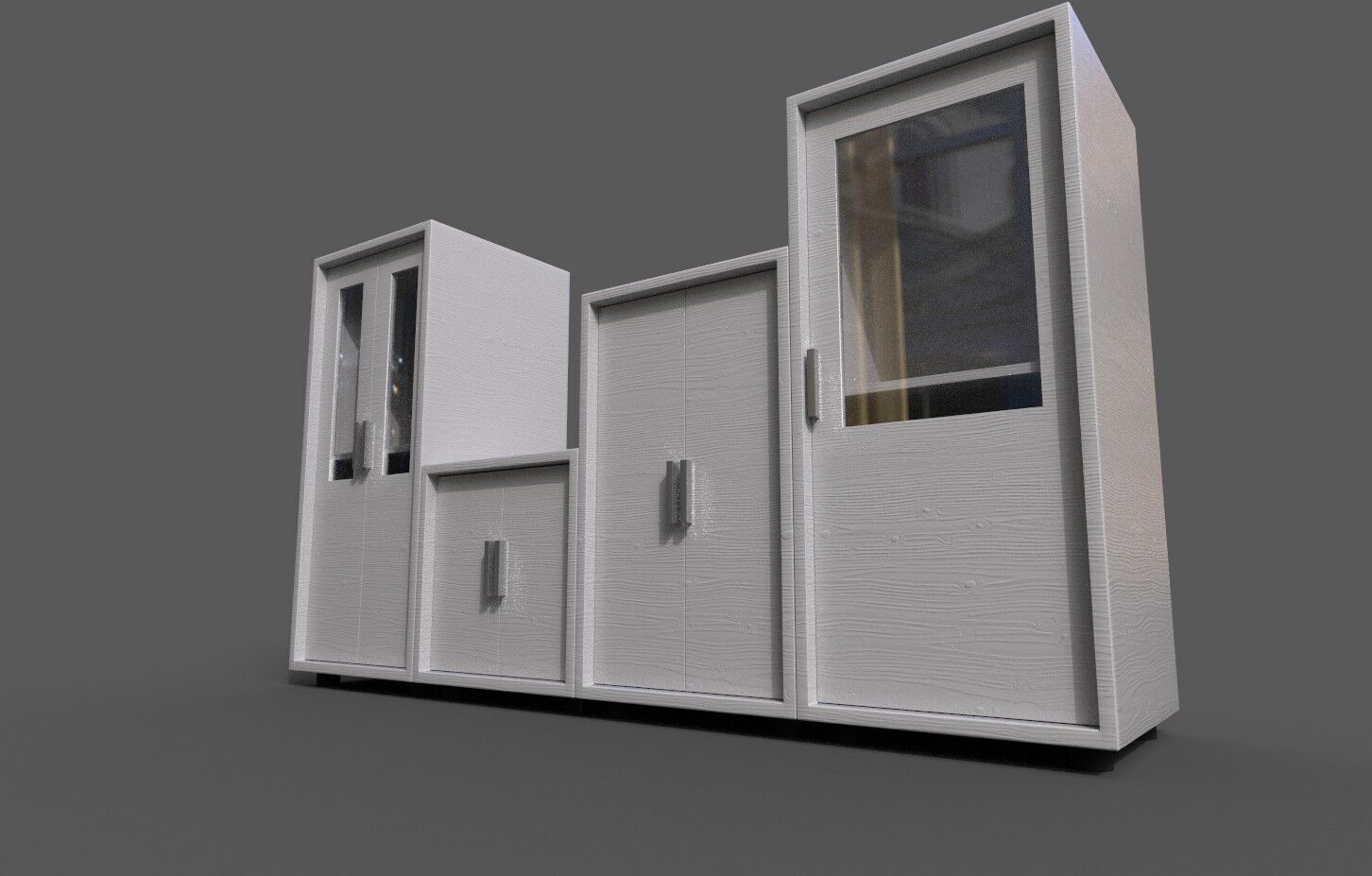 Mega Pack Modern Furniture 3D Model Low-poly 3D model_118