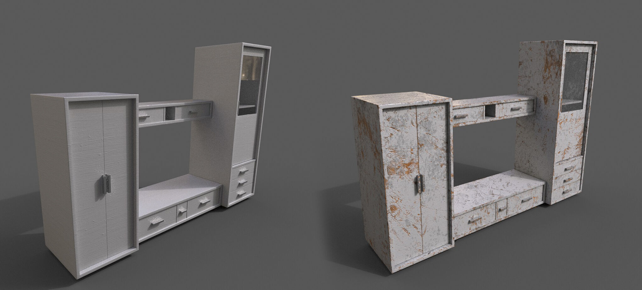 Mega Pack Modern Furniture 3D Model Low-poly 3D model_2