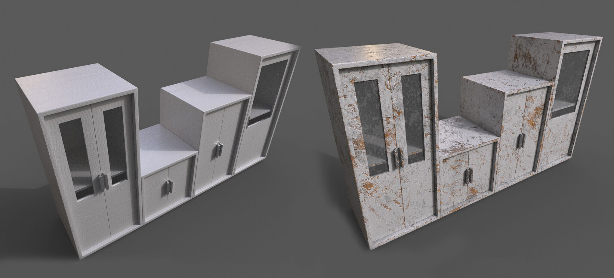 Mega Pack Modern Furniture 3D Model Low-poly 3D model_3