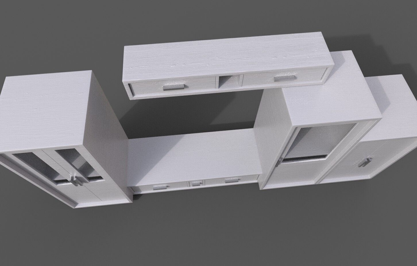 Mega Pack Modern Furniture 3D Model Low-poly 3D model_110