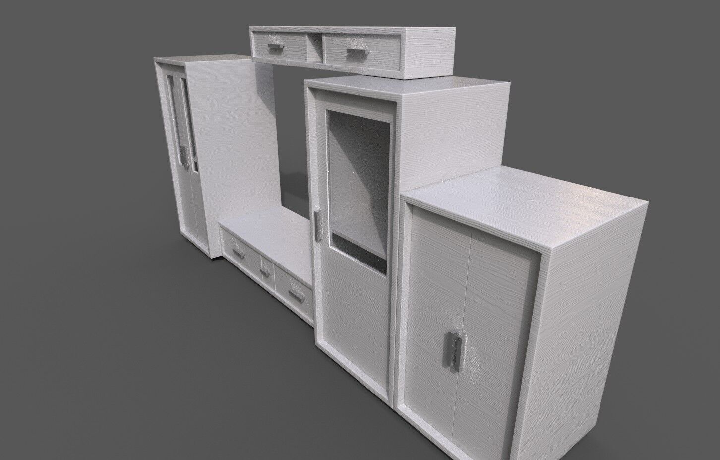 Mega Pack Modern Furniture 3D Model Low-poly 3D model_102