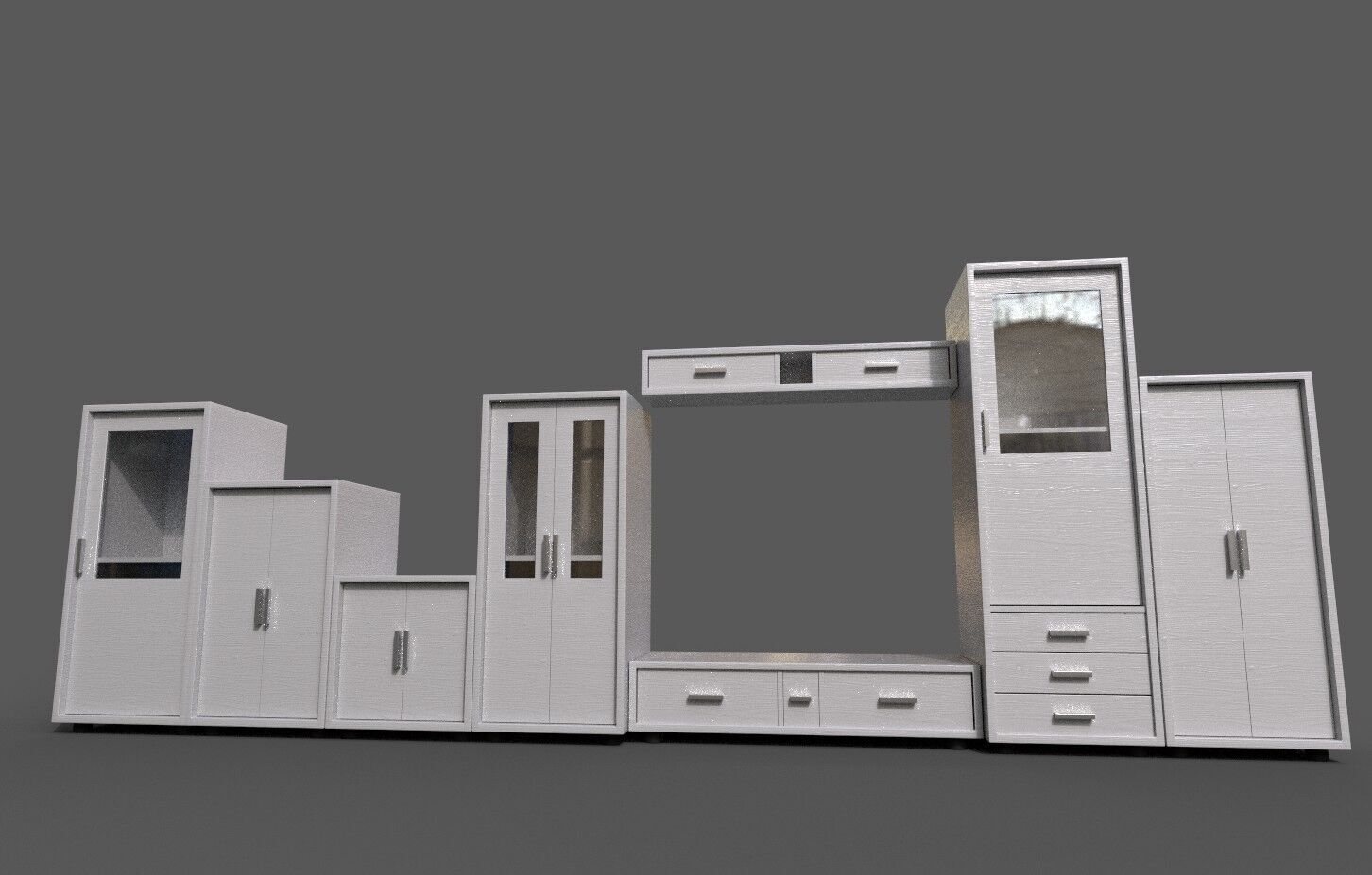 Mega Pack Modern Furniture 3D Model Low-poly 3D model_5