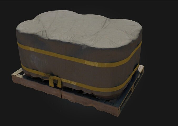 Warehouse  Versatile Industrial Space for Storage and Logistics 3D model 3