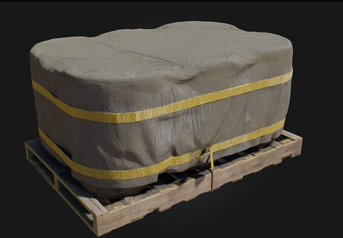 Warehouse  Versatile Industrial Space for Storage and Logistics 3D model 2