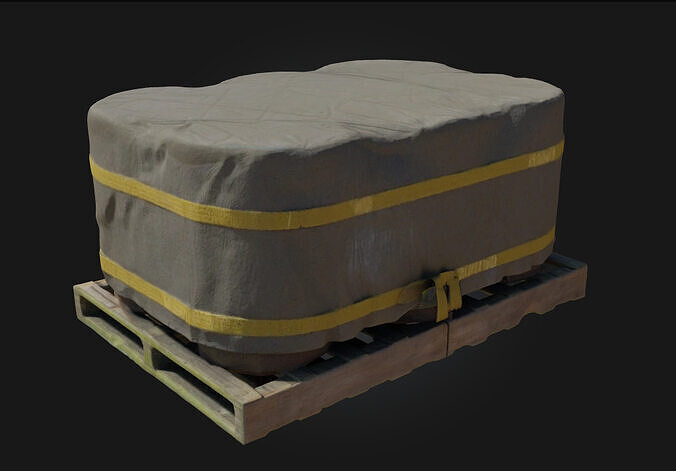 Warehouse  Versatile Industrial Space for Storage and Logistics 3D model 4