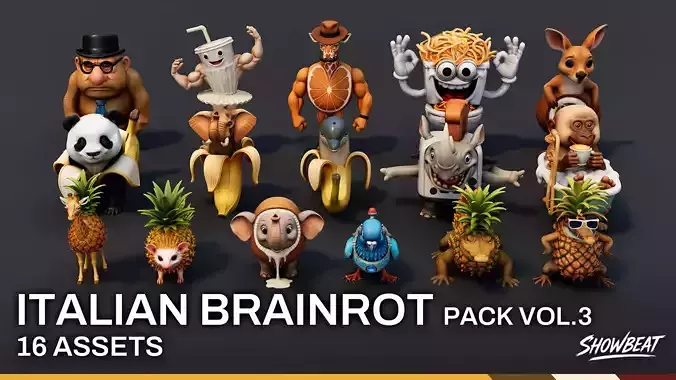 Italian Brainrot Pack VOL3