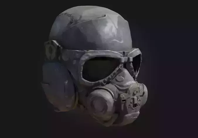 Wasteland Warrior Helmet  Rugged Protection for PostApocalyptic 