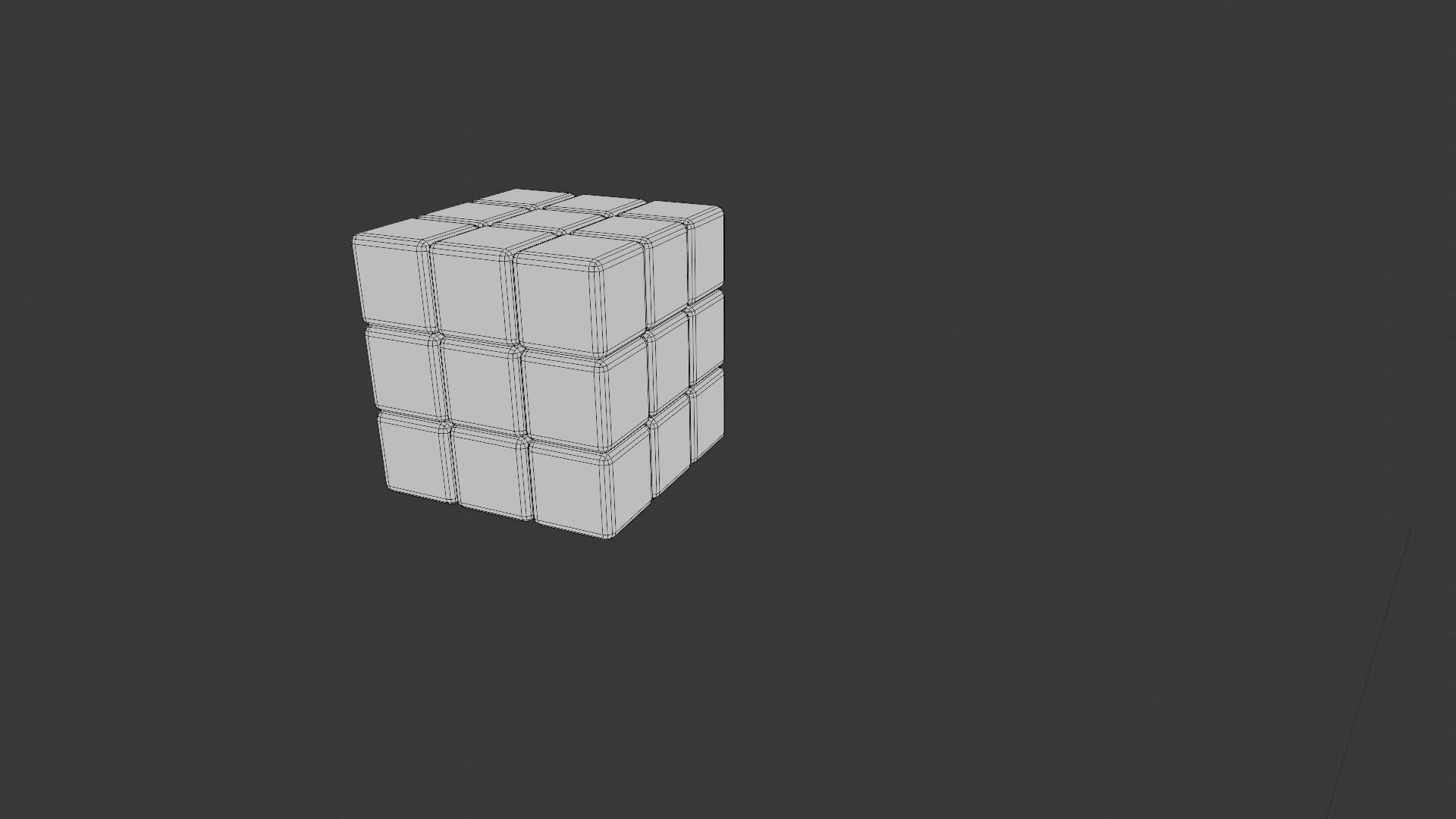 Rubics Cube by 3ddigitalarts Low-poly 3D model_5