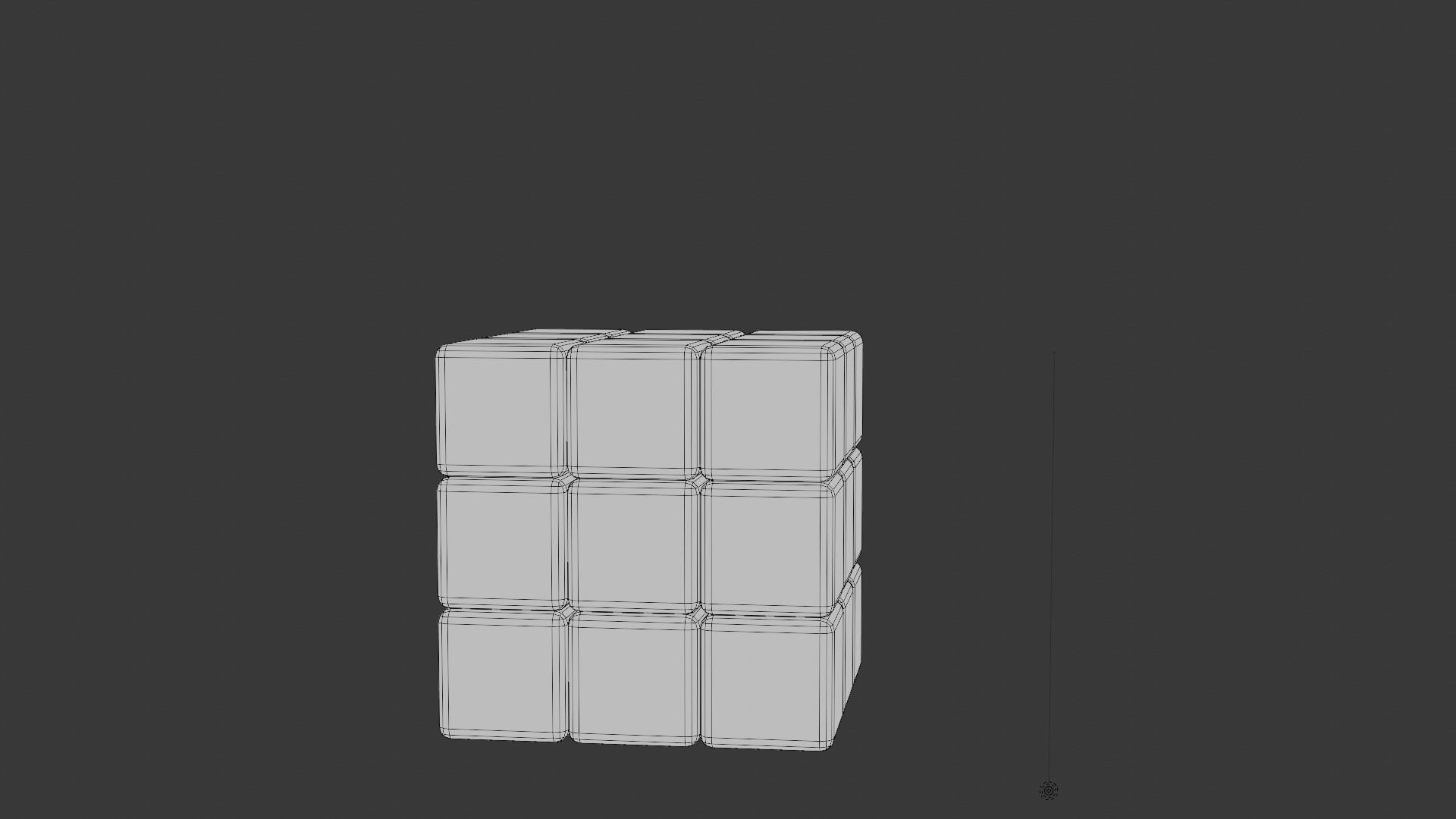 Rubics Cube by 3ddigitalarts Low-poly 3D model_7