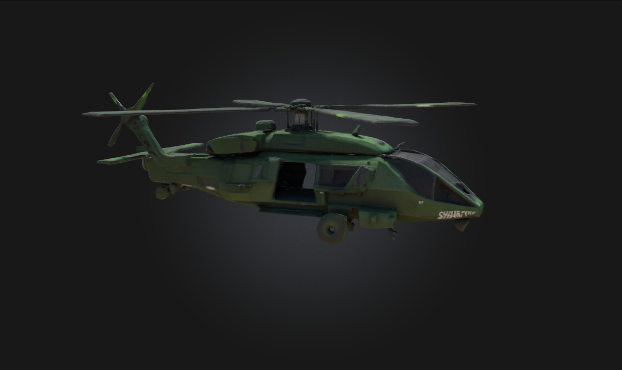 Stealth Chopper on Standby Silent Guardian Ready for Action 3D model_11