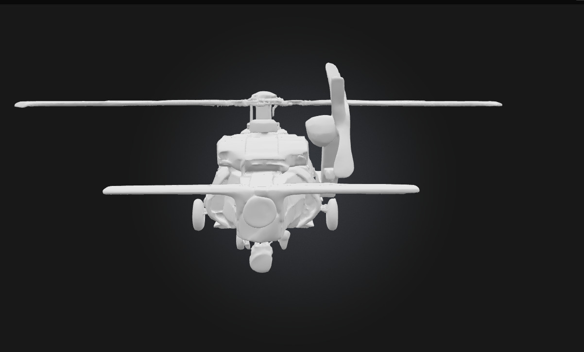 Stealth Chopper on Standby Silent Guardian Ready for Action 3D model_18