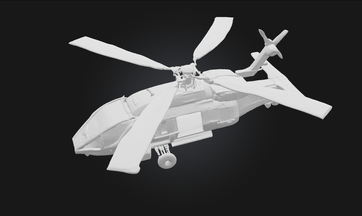 Stealth Chopper on Standby Silent Guardian Ready for Action 3D model_13