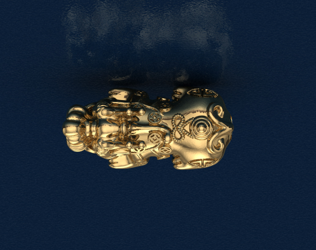 PeeSiv Chiness Lucky 3D print model_1