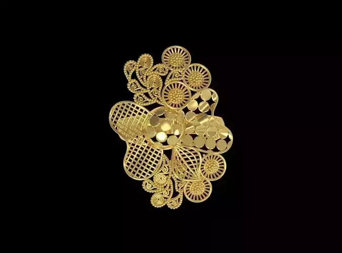 Fusion Gold Rings RAA02