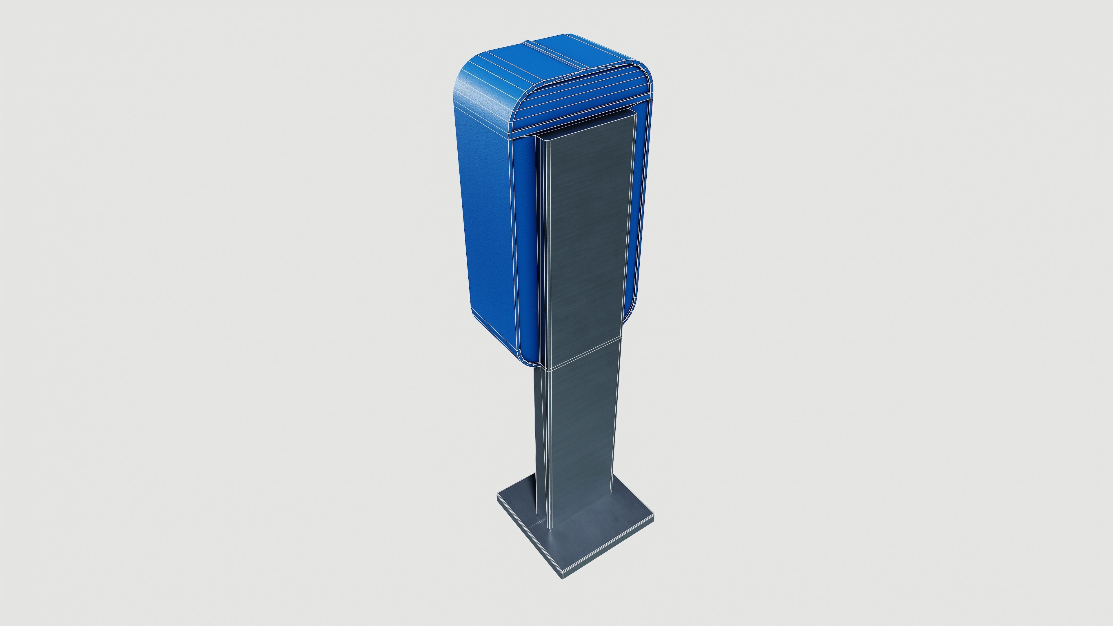 Pay Phone 3D model_8