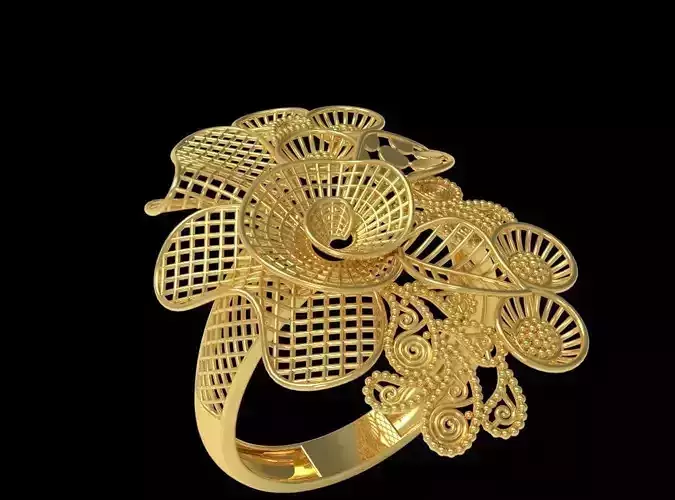 Fusion Gold Rings RAA04