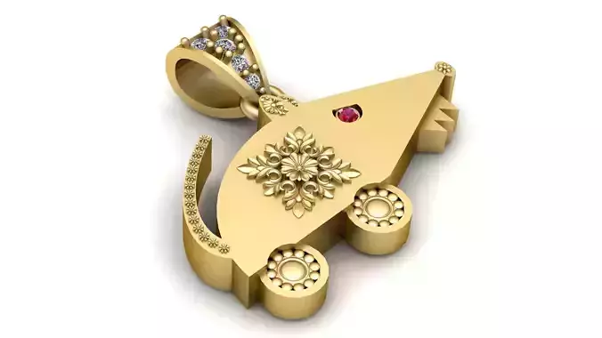 Mouse Pendant Design