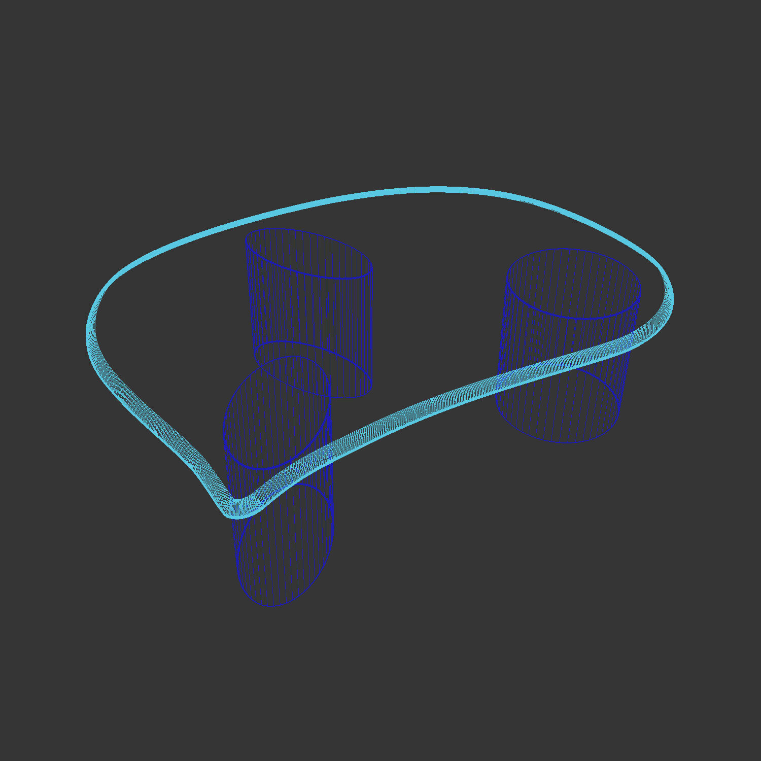 Teshima coffee table by Gianluca Pacchioni 3D model_11