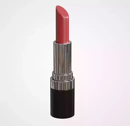 Lipstick Tube 3D Model 
