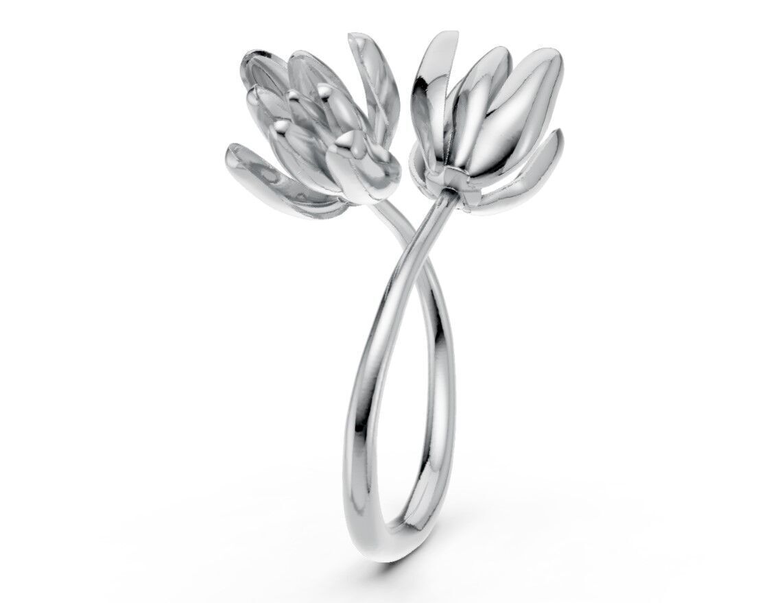 Magnolia 3D print model_1