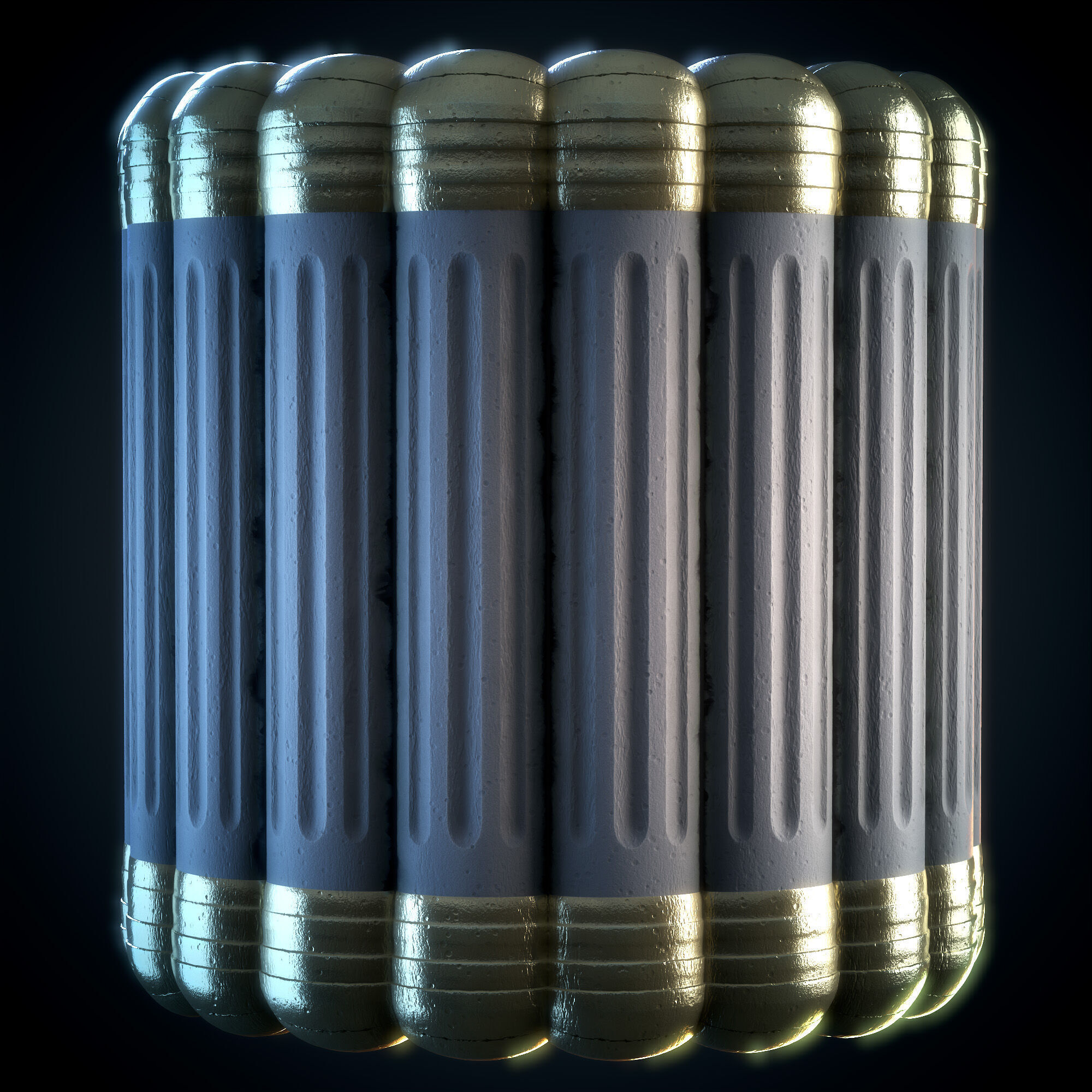 Pillar Stylized - Vol 01 - SBsar - Maps Texture_2