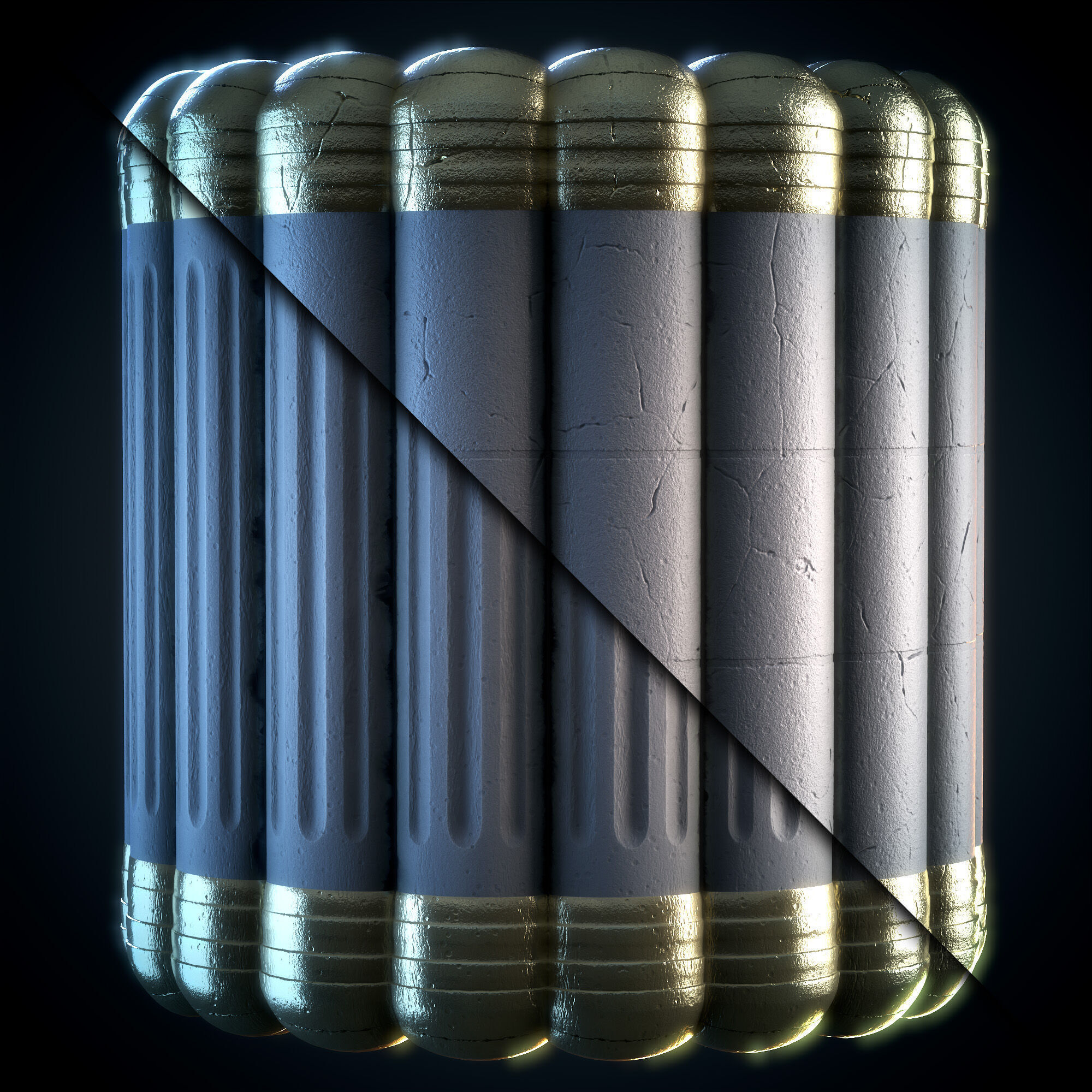 Pillar Stylized - Vol 01 - SBsar - Maps Texture_8