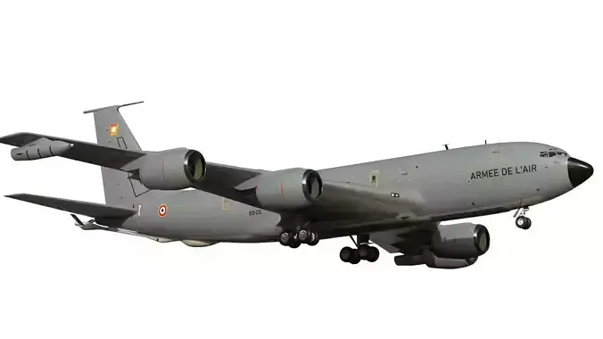 C-135FR  Stratotanker 3D model