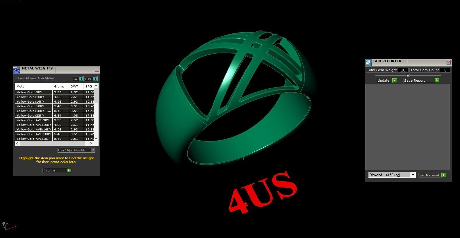 Man Ring New Design 2MR091 3D model_1