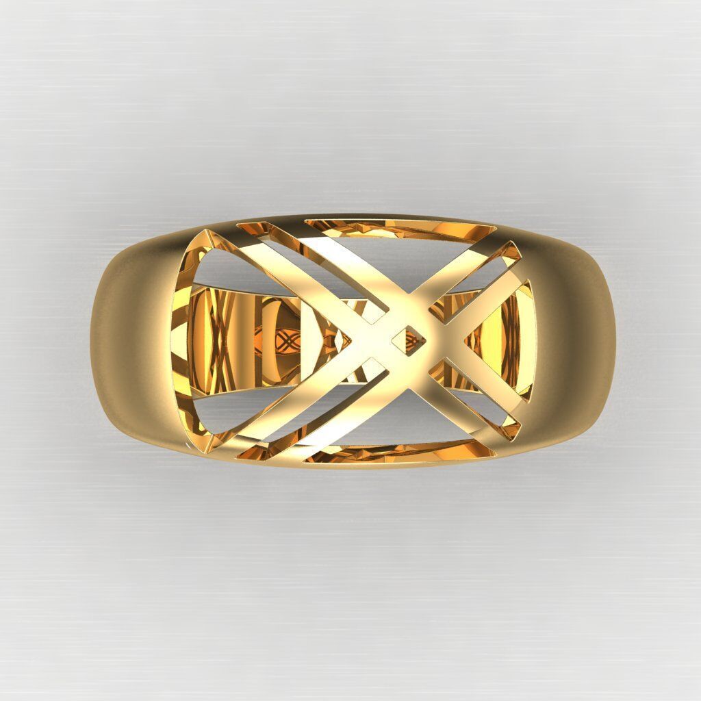 Man Ring New Design 2MR091 3D model_8