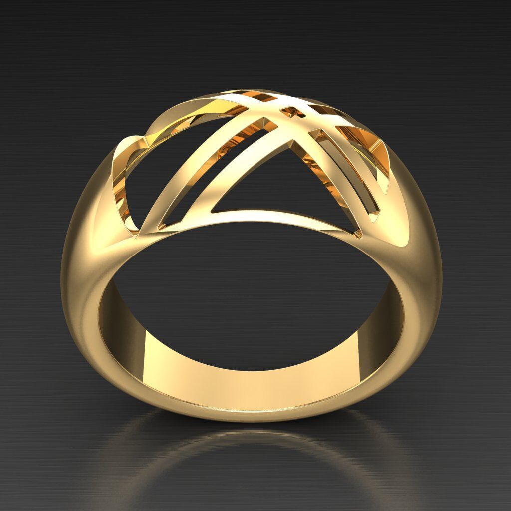 Man Ring New Design 2MR091 3D model_4