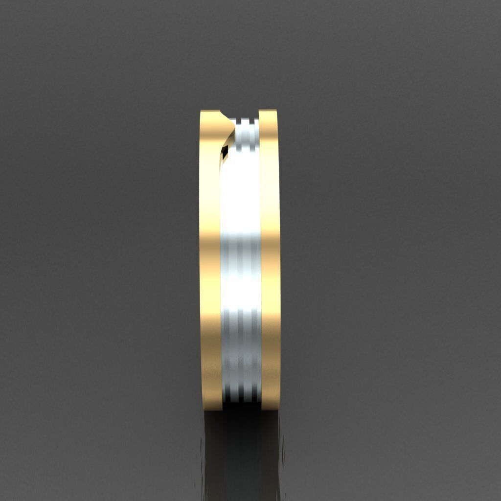 Man Ring New Design 2MR087 3D model_12