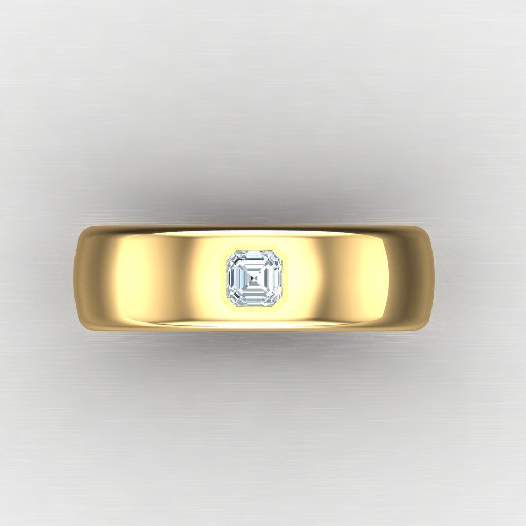 Man Ring New Design 2MR079 3D print model_8