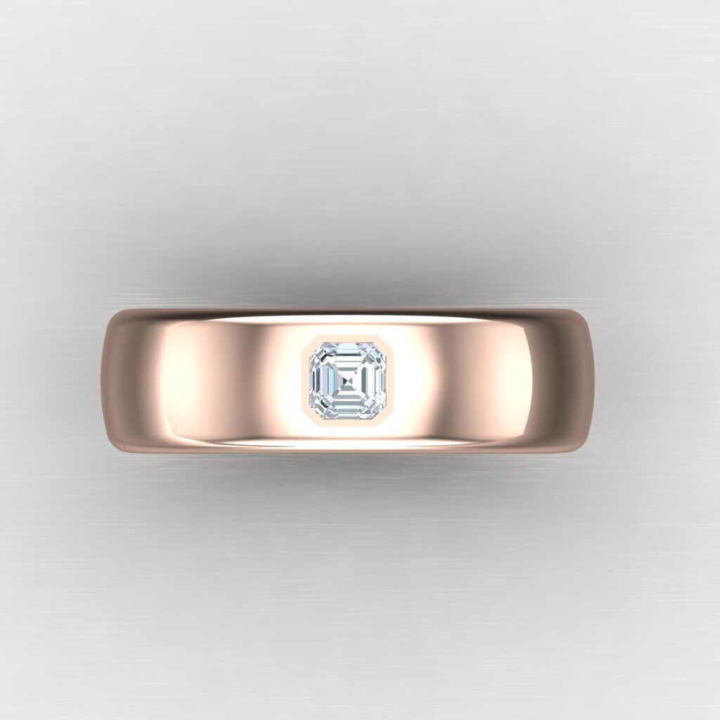 Man Ring New Design 2MR079 3D print model_7