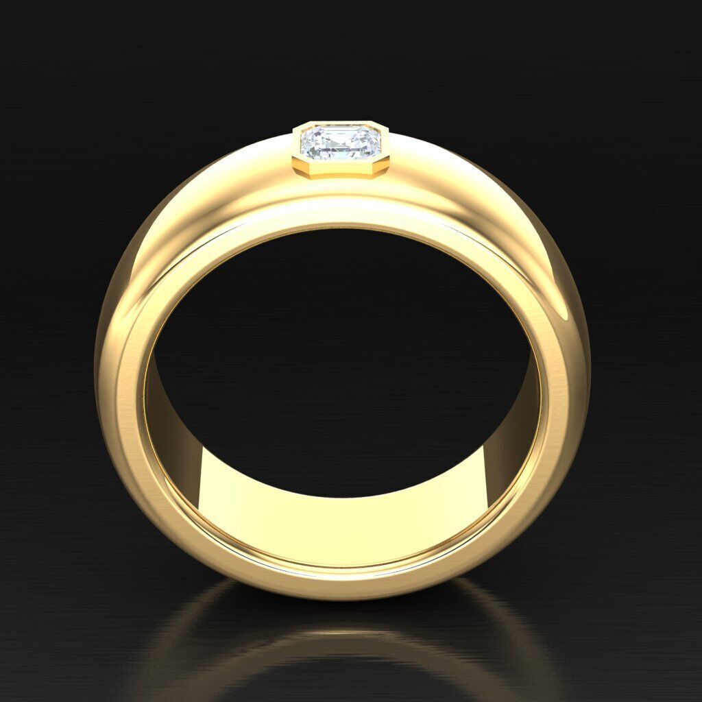 Man Ring New Design 2MR079 3D print model_4