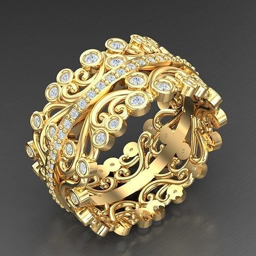 Man Ring New Design 2MR078 3D print model