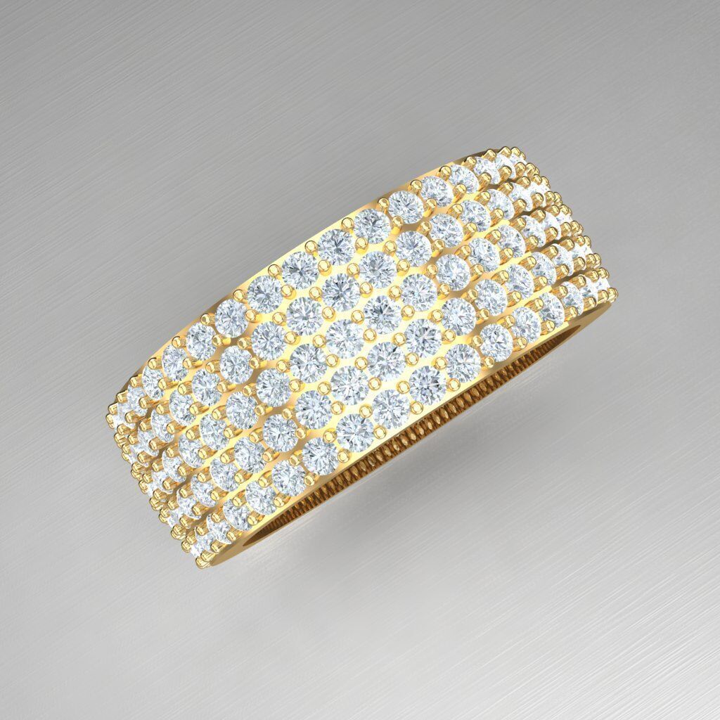 Man Ring New Design 2MR077 3D model_10