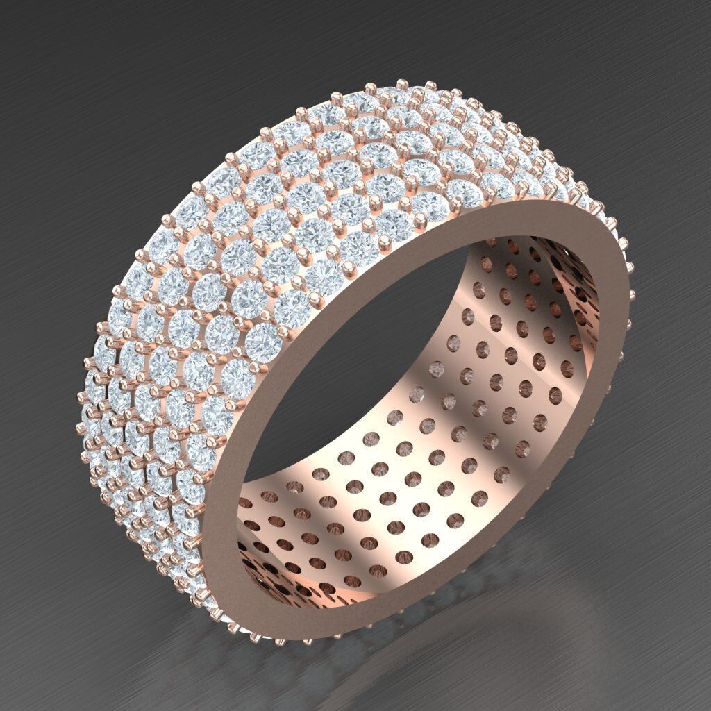 Man Ring New Design 2MR077 3D model_2