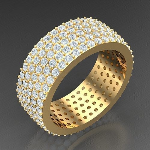 Man Ring New Design 2MR077 3D model