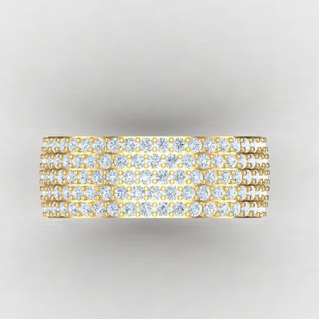 Man Ring New Design 2MR077 3D model_8