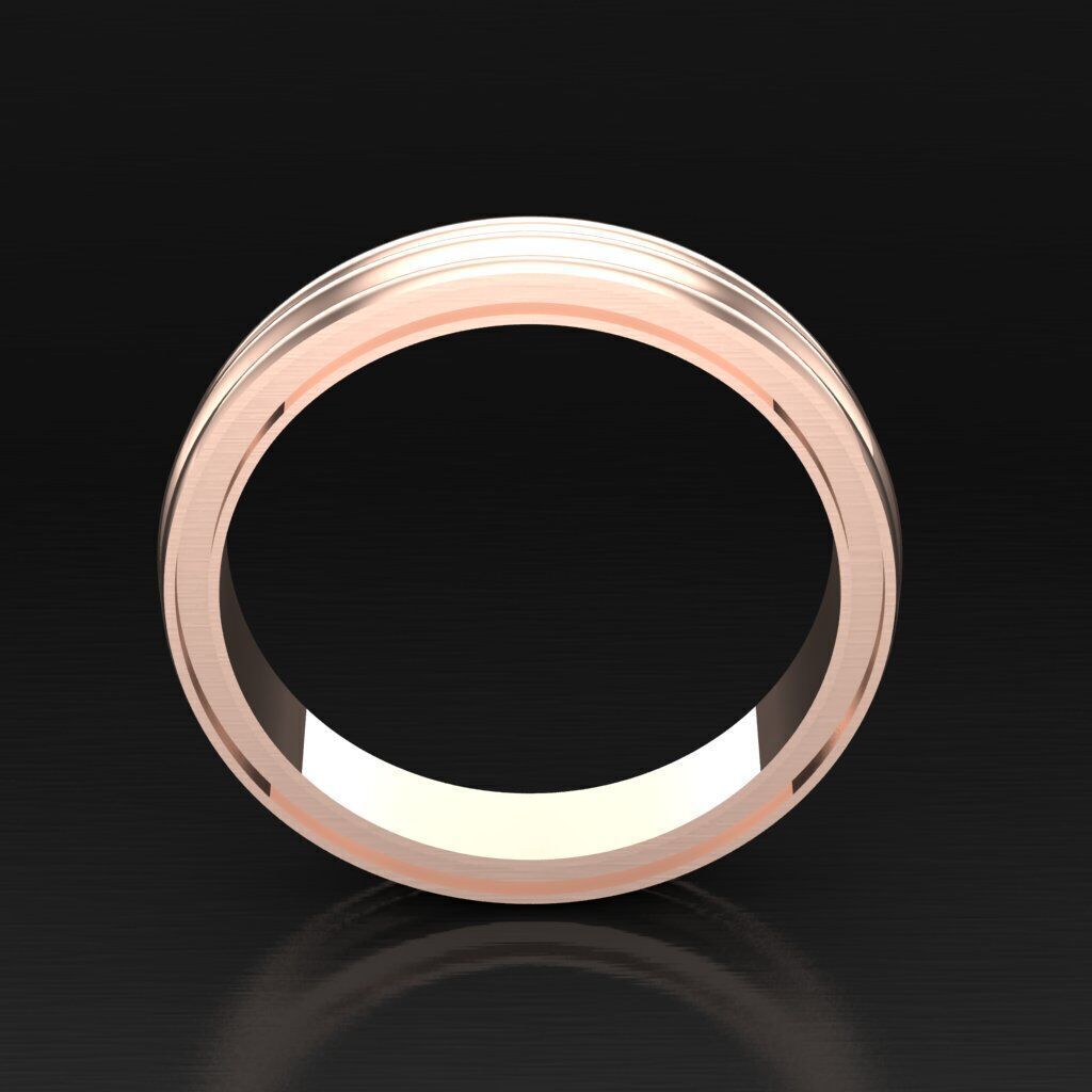 Man Ring New Design 2MR075 3D model_3