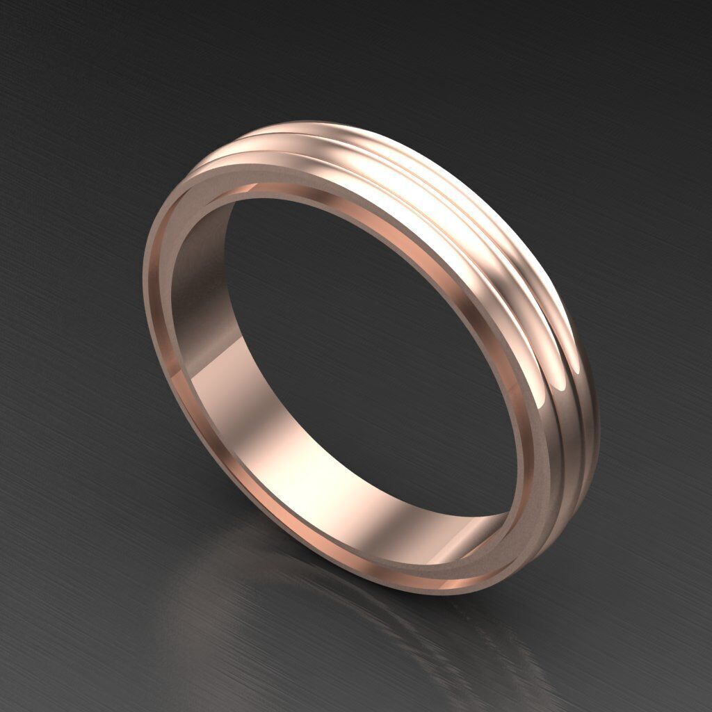 Man Ring New Design 2MR075 3D model_5