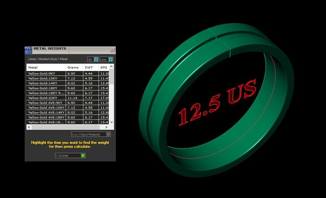 Man Ring New Design 2MR073 3D model_1