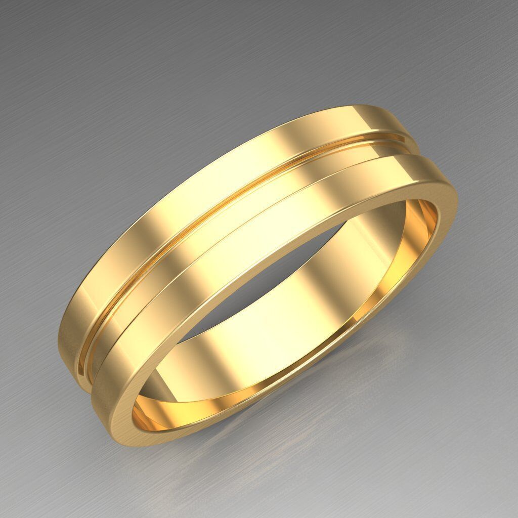Man Ring New Design 2MR073 3D model_10